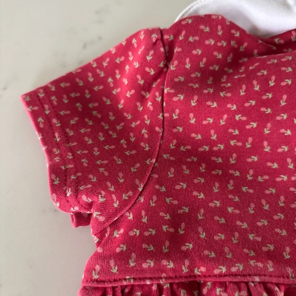 Vintage Gymboree Floral One Piece‎ Jumper Size 12-18 mo